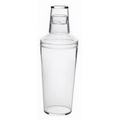 18 Oz. 3 Piece Plastic Cocktail Shaker Set